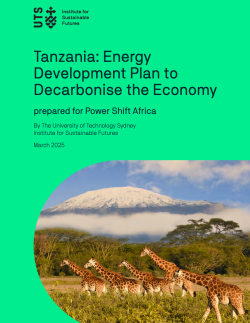 Report cover for OECM Tanzania results.