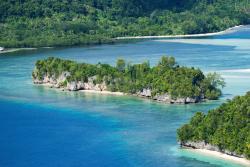 Southwest Papua islands in Indonesia