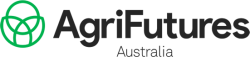 AgriFutures Australia black text over white background