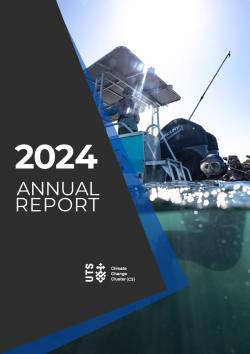 Climate Change Cluster Annual Report 2024 cover page