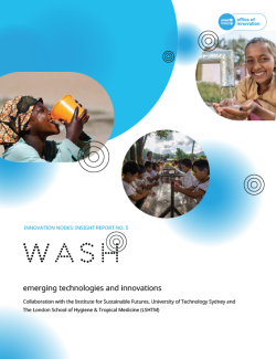 WASH Emerging Technologies and Innovations report cover
