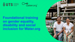 Preso cover for ISF's Training on GEDSI for Water.org