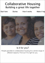 Collaborative Housing website