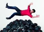 Man falling