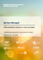 MyTown Microgrid report cover