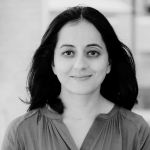 Geentanjali Saluja smiling shoulders up photo