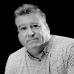 Graham Massey smirking
