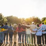 people hugging