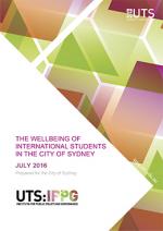 Cover of Wellbeing of International Students in the City of Sydney report