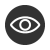 Infographic - black circle with white eye icon